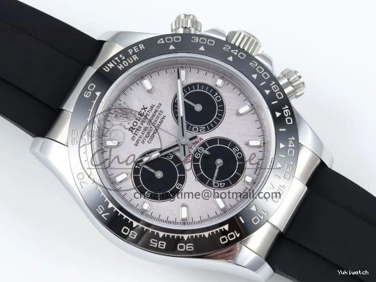 Daytona V3 Dial (Gain on Meteorite Best Strap SH4130 Weight) QF 116519 Edition 1:1 Oysterflex 0218